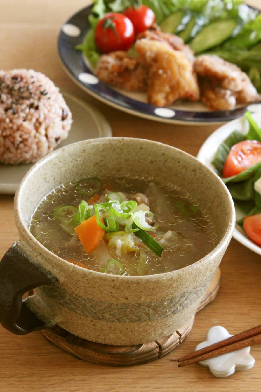 塩麹でシンプル美味しいスープの画像