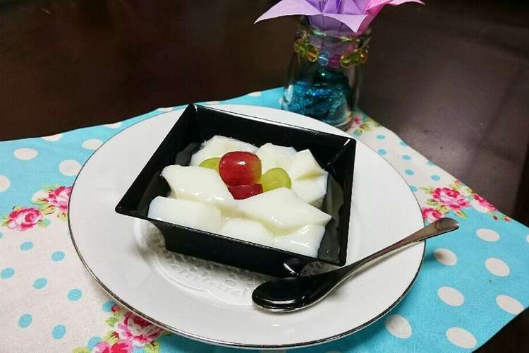トロトロ 杏仁豆腐 レシピ 作り方 By ほのぼのキッチン クックパッド