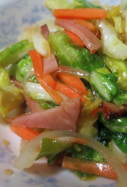 春キャベツの中華風サラダの画像