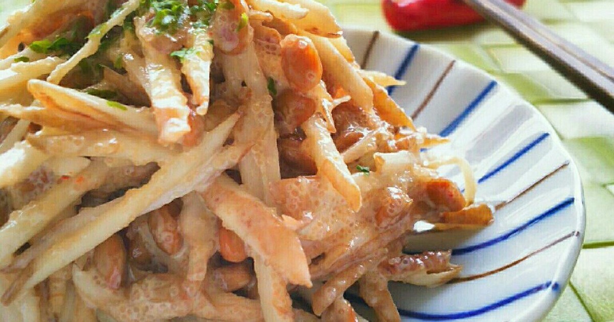 春 新ごぼうのサラダ ウマウマ レシピ 作り方 By Kako クックパッド