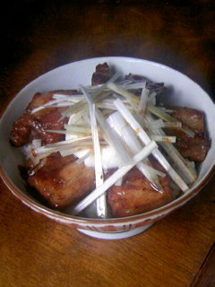照焼き風・ウマウマ角煮丼の画像