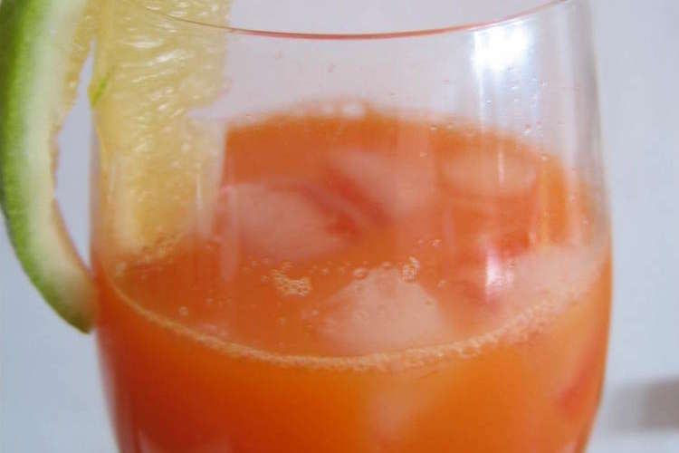 ホント飲みやすい にんじんレモンジュース レシピ 作り方 By Risap5 クックパッド 簡単おいしいみんなのレシピが356万品