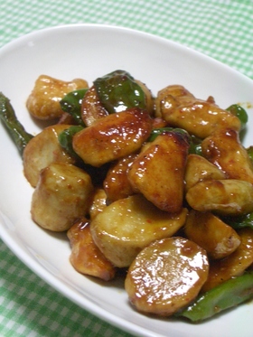 里芋のHOT!炒め