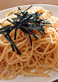 「格安生タラコ」で作るたらこスパゲティ