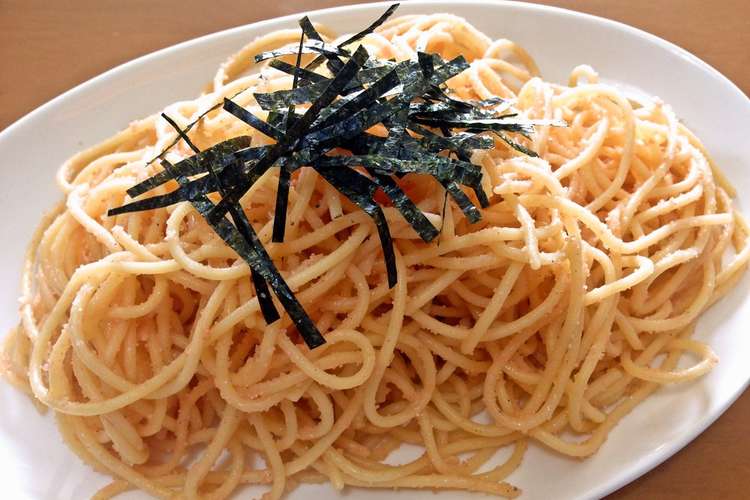 格安生タラコ で作るたらこスパゲティ レシピ 作り方 By 広東麵 クックパッド