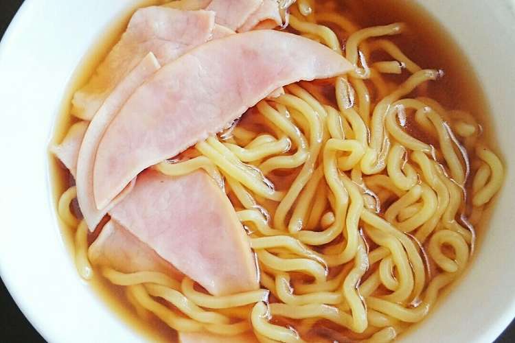 簡単ランチ しょうゆら めん レシピ 作り方 By かけるンまま クックパッド 簡単おいしいみんなのレシピが368万品