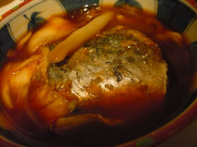 さわらのキムチ煮