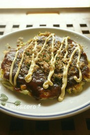 mレンジde簡単!お好み焼きの写真