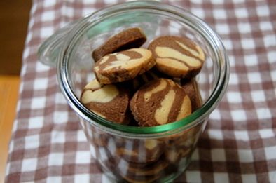 チョコマーブルクッキーの写真