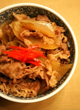 吉野家さんの牛丼そっくりさん!