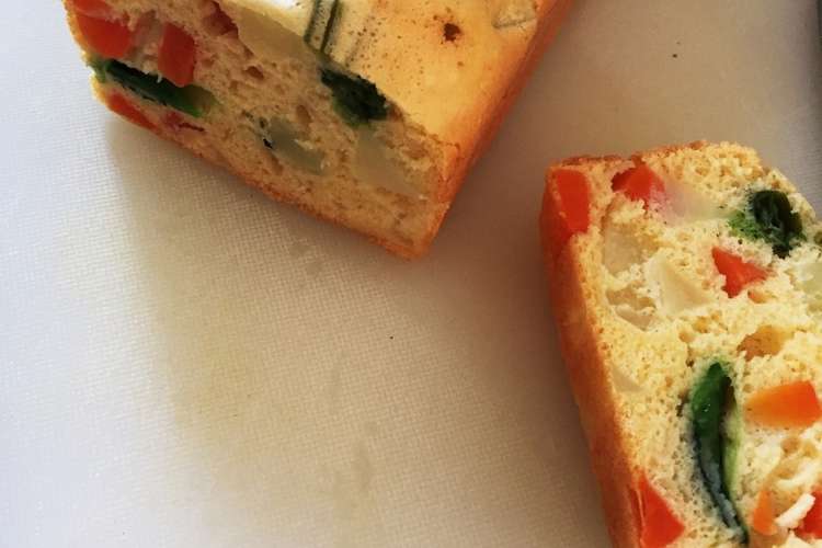 パン好き1歳の野菜ケーキサクレ レシピ 作り方 By クックzyo8l8 クックパッド 簡単おいしいみんなのレシピが358万品