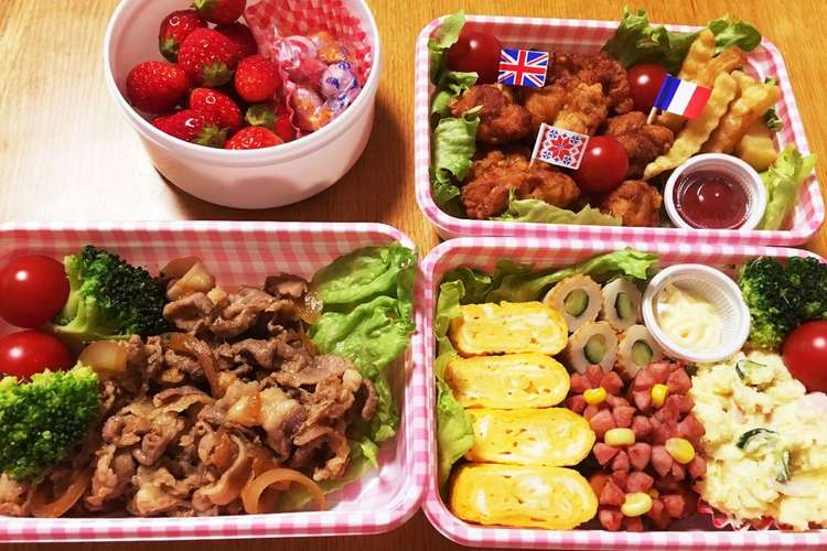 ピクニック お花見に 簡単お弁当 レシピ 作り方 By ゆん クックパッド