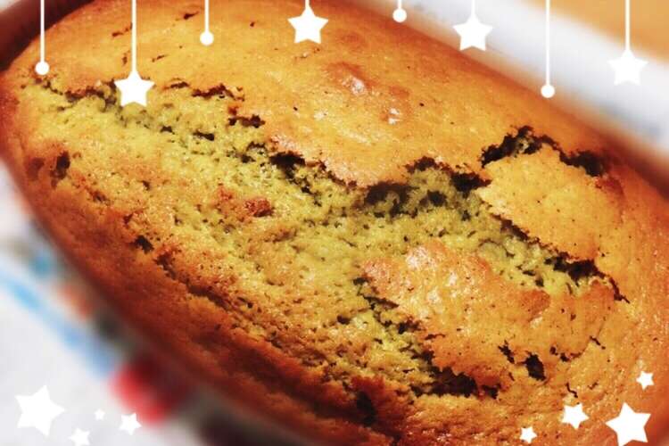 しっとり 抹茶の濃厚パウンドケーキ レシピ 作り方 By めくめ クックパッド 簡単おいしいみんなのレシピが352万品
