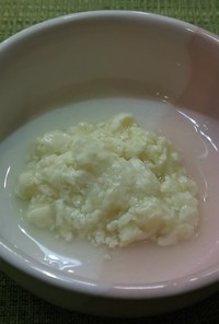 かぶと豆腐の白あえ【離乳食初期】