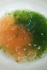 トマト・葉物野菜のトロトロ【離乳食初期】