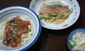 いろいろ活躍きのこあんかけ。