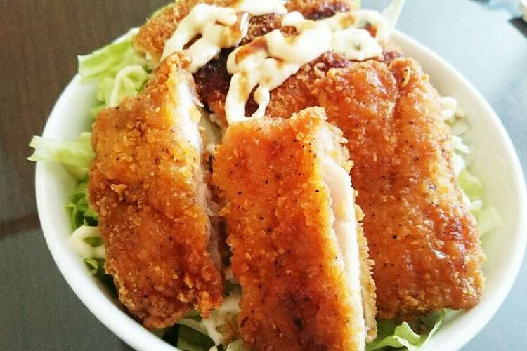 ファミチキ フィッシュフライ丼 レシピ 作り方 By Yae クックパッド 簡単おいしいみんなのレシピが366万品