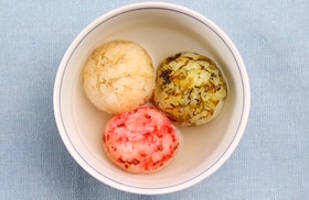 コロコロ焼きおにぎりのお茶漬け