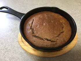 子供とつくる スキレットでバナナケーキ