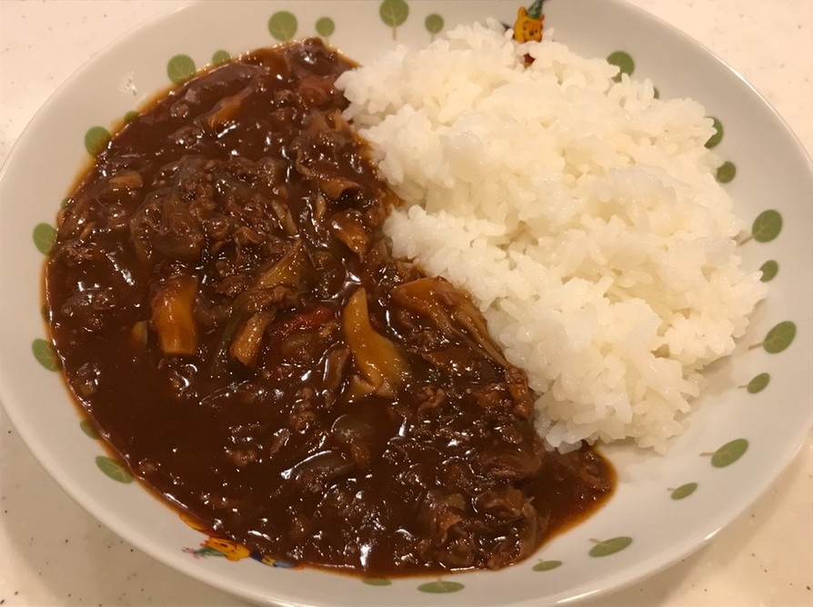 圧力鍋で、安い牛肉もとろけるハヤシライスの画像