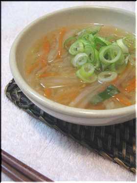 白菜の味噌汁