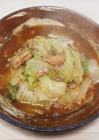 鯖の水煮缶と白菜の煮物☆材料２つ＋麺つゆ
