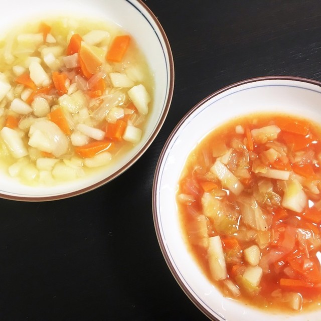 簡単 離乳食中期 完了期 トマトスープ レシピ 作り方 By ずぼらなしおちゃん クックパッド 簡単おいしいみんなのレシピが356万品