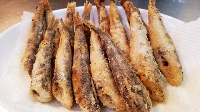 漁師さんに教わった メヒカリの唐揚げ レシピ 作り方 By ハル太郎 クックパッド 簡単おいしいみんなのレシピが361万品