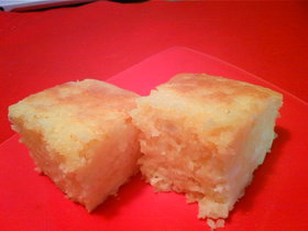 豆腐とたまごのふわふわケーキ♡