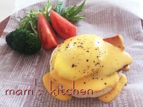 簡単エッグベネディクト☆朝やブランチに!