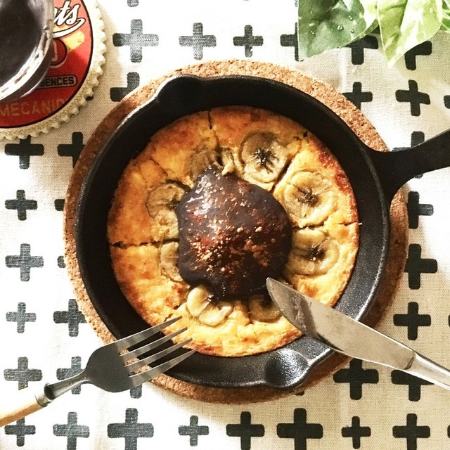 チョコとバナナの大豆粉ダッチパンケーキ レシピ 作り方 By まるピメ子 クックパッド 簡単おいしいみんなのレシピが349万品 チョコとバナナの大豆粉ダッチパンケーキ レシピ 作り方 By まるピメ子 クックパッド 簡単おいしいみんなのレシピが349万品