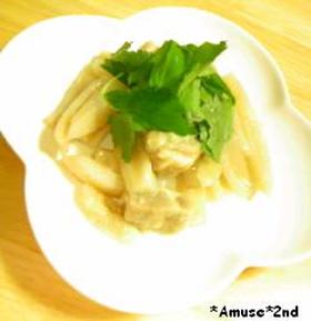 れんこんと鶏肉のカンタン煮
