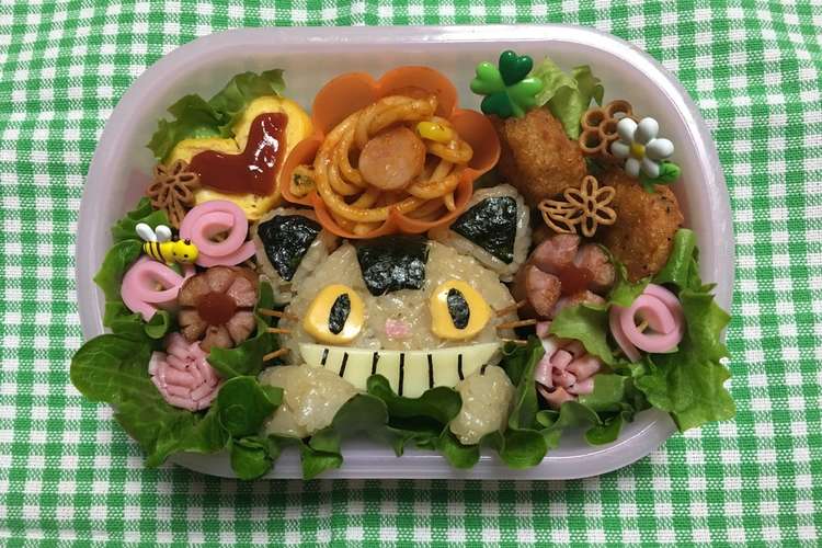 キャラ弁 トトロより猫バス レシピ 作り方 By みっキョン クックパッド