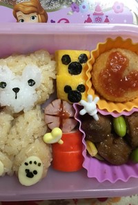 キャラ弁 ダッフィー