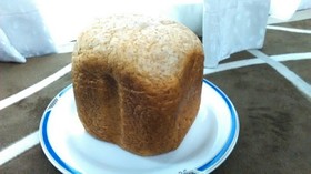 少しだけ健康を考えた★もち麦ブラン食パン