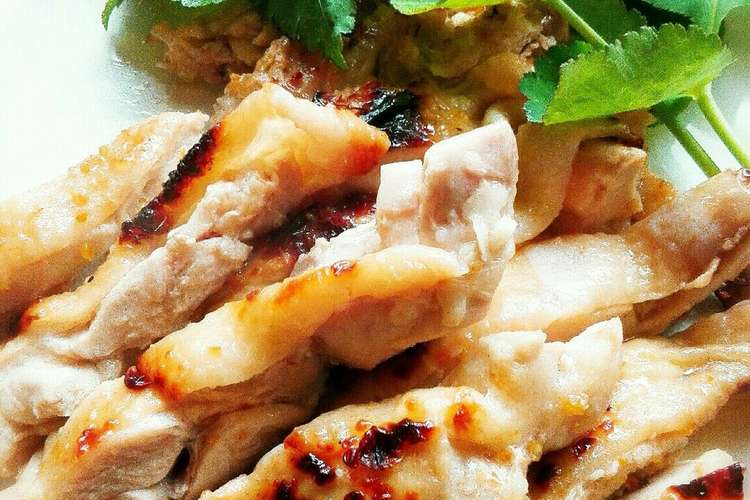 塩ゆずで 鶏もも肉のグリル レシピ 作り方 By ベーカー クックパッド