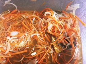 鯵の南蛮漬け