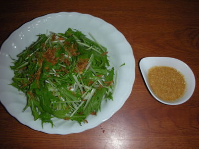 水菜のタイ風サラダの写真
