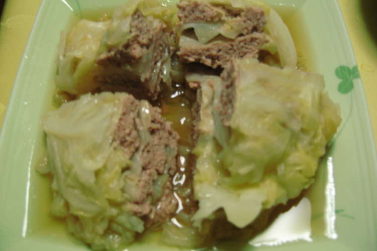 とろとろ柔らか キャベツのかさね煮 レシピ 作り方 By ハッピーコスモス クックパッド 簡単おいしいみんなのレシピが352万品