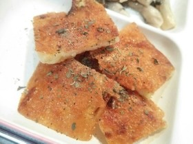 しゃぶ餅で♪もちもちポテトチーズガレット