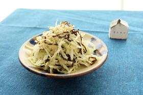 〈薬膳〉キャベツの塩昆布和え