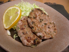我が家の魚ハンバーグ♪