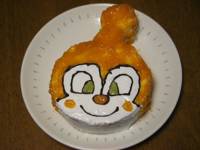 ドキンちゃんケーキの画像