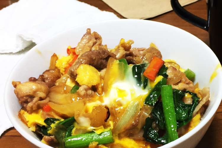 簡単卵とじ豚丼 レシピ 作り方 By ぶあぁ クックパッド 簡単おいしいみんなのレシピが354万品
