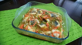 鯵の南蛮漬け☆
