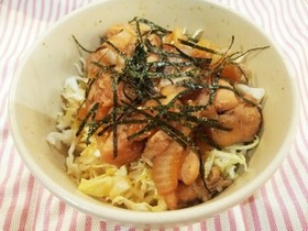 ささみで簡単ヘルシー♪甘辛照り焼き丼☆