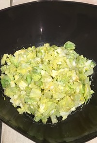 レンジで簡単☆キャベツの卵サラダ