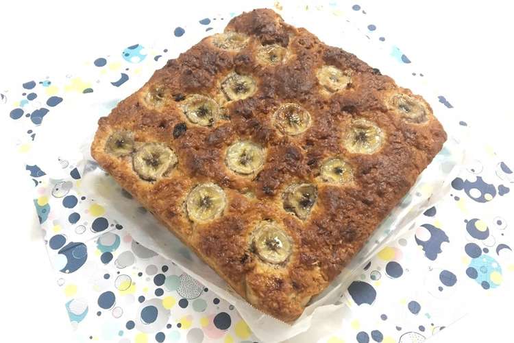 完熟バナナで砂糖控えめのバナナケーキ レシピ 作り方 By あっぷるぐらんま クックパッド