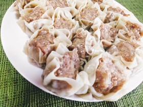 フライパンでシュウマイ☆