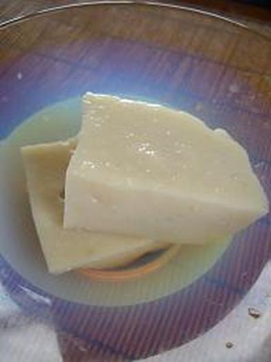 自家製ピーナツ豆腐の写真